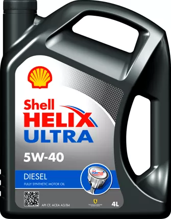 SHELL HELIX ULTRA DIESEL ENGINE OIL 5W40 4L Shell ULTRA D 5W40 4L