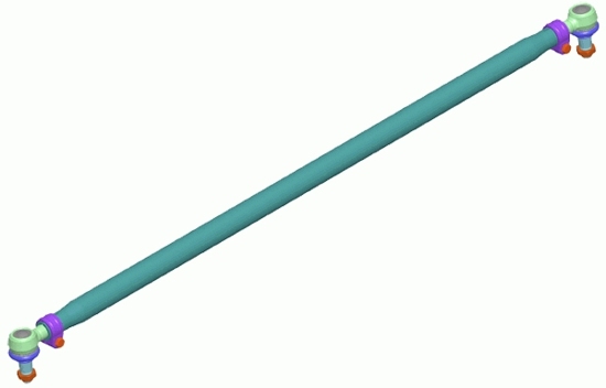 Lemforder 27002 01 - Steering Tie Rod End Assembly (Front - View #7