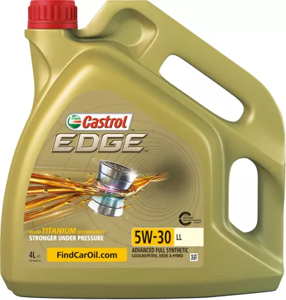 EDGE ENGINE OIL 5W-30 LL 4L CASTROL 15F7E5| Good Price | Online