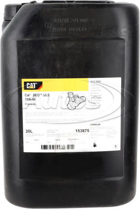 CAT DEO ULS 15W40 ENGINE OIL /20 L PACKAGING/ CATERPILLAR 5153968